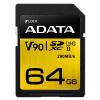 ADATA 64GB SDXC ADATA Premier One UHS-II U3 Class 10 (ASDX64GUII3CL10-C) (ASDX64GUII3CL10-C) - Memóriakártya