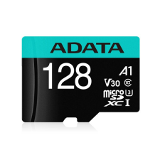 ADATA Memóriakártya MicroSDXC 64GB + Adapter UHS-I V30S (100/85) (AUSDX64GUI3V30SA2-RA1) memóriakártya