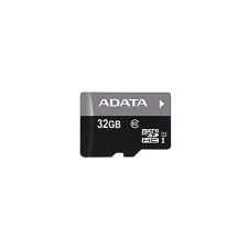 ADATA MicroSD kártya - 32GB microSDHC UHS-I Class10 (R/W: 80/10 MB/s) + adapter memóriakártya