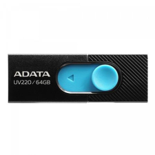 ADATA Pendrive, 64GB, USB 2.0, ADATA "UV220", fekete pendrive