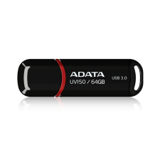 ADATA Pendrive 64GB, UV150 USB 3.1, Fekete pendrive