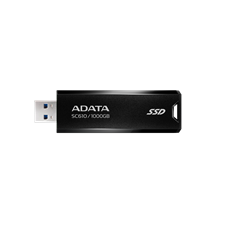 ADATA SC610 External SSD, 1TB (SC610-1000G-CBK/RD) merevlemez