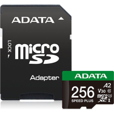 ADATA Speed Plus 256 GB MicroSDXC Class 10 (UD256GUI3V30A2SP-RA1) memóriakártya