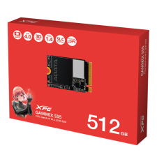 ADATA SSD M.2 2230 NVMe Gen4x4 512GB GAMMIX S55 (AGAMMIXS55-512G-C) merevlemez, ssd