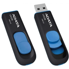 ADATA UV128 64GB USB 3.0 Fekete-Kék (AUV128-64G-RBE) pendrive