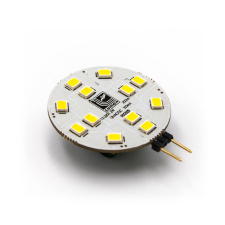 Adeleq LED fényforrás 12 VAC/DC, 2W, 3000 K, G4, 200 lm, 120°, EEI=A+ izzó