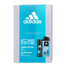 Adidas ADIDAS ajándékcsomag Ice Dive (Deo + tusfürdő) kozmetikai ajándékcsomag