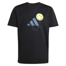 Adidas B Smi Tee JN4288 Gyerek Póló Fekete 140 gyerek póló