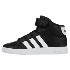 Adidas Bakancs Adidas Grand Court Mid K IE3863 Kids Black 37 1/3