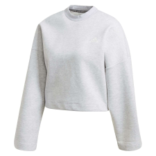 Adidas blúz W 3s Dk Crew FR5115 női Szürke L női pulóver, kardigán