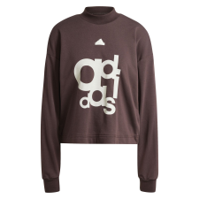 Adidas Bluza Adidas W Bluv Crew IS4298 A Maro L női edzőruha