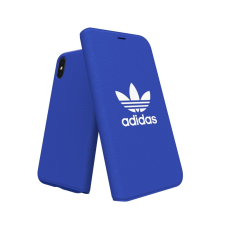 Adidas Booklet Case Canvas Apple iPhone X / Xs Flip Tok - Kék (30279) tok és táska
