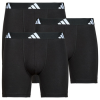 Adidas Boxerek ACTIVE FLEX COTTON Boxer Long Pack de 3 Fekete EU XXL