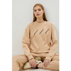 Adidas Crew női kapucnis pulóver HM4867 32 EU Bézs