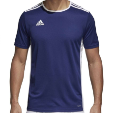 Adidas Entrada 18 férfi póló, sötétkék, S