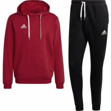 Adidas Entrada 22 pamut férfi tréningruha, piros/fekete, S férfi pulóver, kardigán