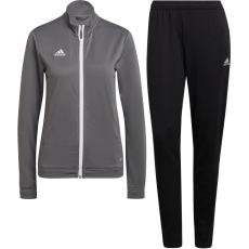 Adidas Entrada 22 tréningruha nőknek, szürke/fekete, M