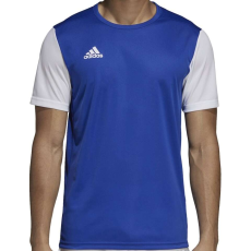Adidas Estro 19 férfi póló, kék/fehér, 2XL