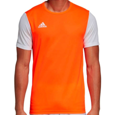 Adidas Estro 19 férfi póló, narancssárga/fehér, L