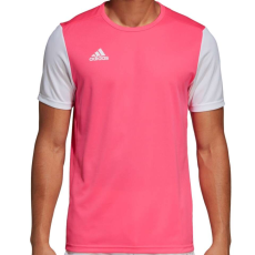 Adidas Estro 19 férfi póló, rózsaszín/fehér, S