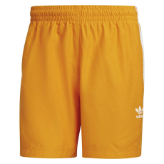 Adidas Fürdőnadrág 3 csíkos Úszás HF2118 Férfi GFehéren S