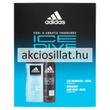 Adidas Ice Dive ajándékcsomag 2023 kozmetikai ajándékcsomag