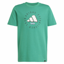 Adidas J Fun Tee JI6689 Gyerek Póló Zöld 176 gyerek póló