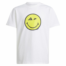 Adidas J Smi Tee JJ3071 Gyerek Fehér 152 Póló gyerek póló
