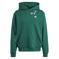 Adidas Kapucnis felső Adidas Bl Fl Hd Q3 Fl IJ6449 Férfi Verde S férfi pulóver, kardigán