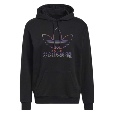 Adidas Kapucnis felső Adidas Ser Hood Town 3 HC7155 Férfi Fekete S férfi pulóver, kardigán