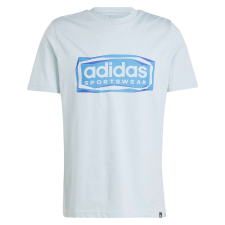 Adidas Kötött Adidas M Fld Spw logó IM8304 A Bleu M férfi póló