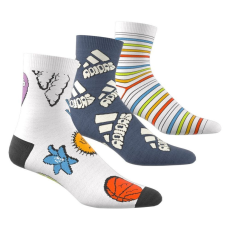 Adidas Lk Bubbles 3pp zokni IW1113 gyerek sokszínű M