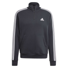 Adidas M 3s Fl 1/4 Z HZ6235 Férfi pulóver fekete XL