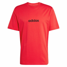 Adidas M Lin Sj T JE8994 Férfi Póló Piros L férfi póló