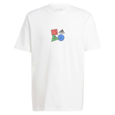 Adidas M Positive T póló IW2646 férfi fehér L
