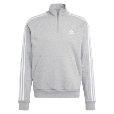 Adidas Melegítő felső Adidas M 3s Fl 1/4 Z IJ8905 Férfi szürke XL
