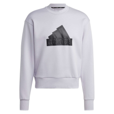 Adidas Melegítő felső Adidas M Fi Bos Crw IC3743 Férfi lila XL férfi pulóver, kardigán