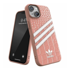 Adidas OR Samba Alligator iPhone 13 / 14 / 15 tok, barack / fehér tok és táska