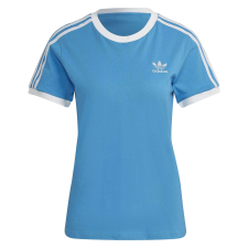 Adidas Poló Adidas 3 csíkos póló HL6690 női bleu 38 női póló