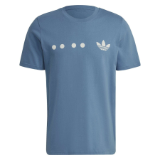 Adidas Póló Adidas Logo Ss T HK2767 Férfi Kék S férfi póló