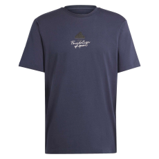 Adidas Póló Adidas M Bl Sig T IW2673 Férfi Navy Blue XL
