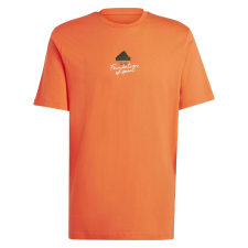 Adidas Póló Adidas M Bl Sig T IW2675 Men Orange XL férfi póló