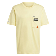 Adidas Póló Adidas M Remoji Pkt T IY0736 Men Yellow S férfi póló