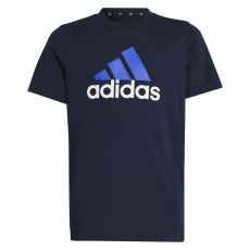 Adidas Póló Adidas U Bl 2 Tee IX9529 Kids Navy Blue 164