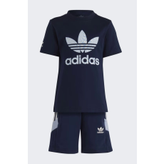Adidas póló és rövidnadrág szett IC3034 104-110 CM Kék 4-5 év