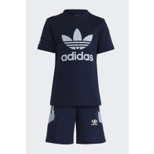 Adidas póló és rövidnadrág szett IC3034 98-104 CM Kék 3-4 év gyerek ruha szett
