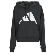 Adidas Pulóverek Essentials Big Logo French Terry Loose Hoodie Fekete EU S női pulóver, kardigán