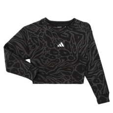 Adidas Pulóverek Future Icons Cropped Sweatshirt Kids Fekete 13 / 14 éves