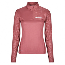 Adidas Pulóverek Multi Half-Zip Long Sleeve Long-Sleeve Top Bordó EU S