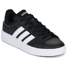 Adidas Rövid szárú edzőcipők GRAND COURT 3.0 J Fekete 38 gyerek cipő